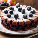 apple and blackberry cake mary berry