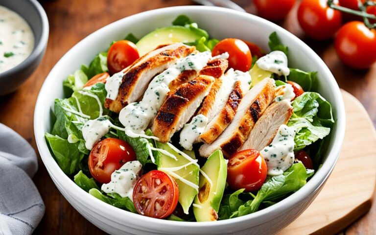Chicken Salad Recipe with Creamy Ranch Dressing