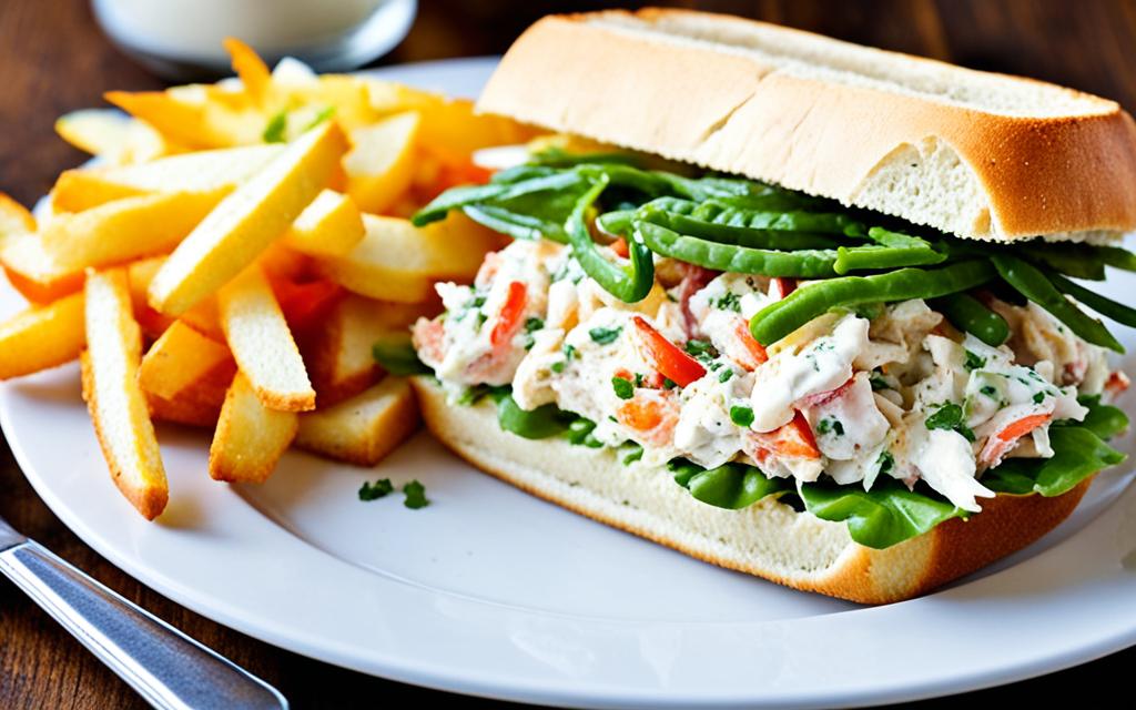 crabmeat salad sandwich recipe