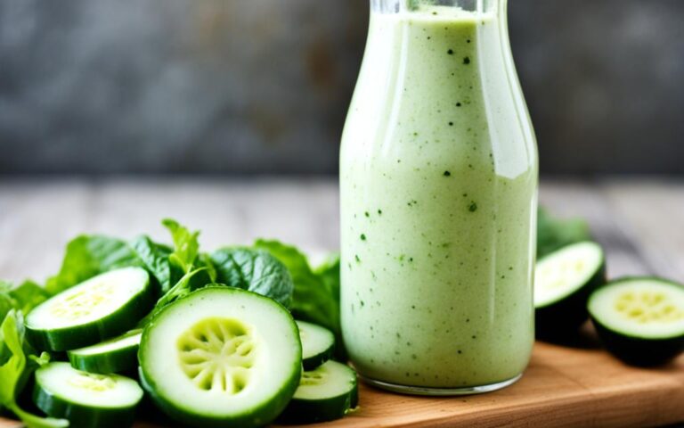 Cucumber Wasabi Salad Dressing Recipe