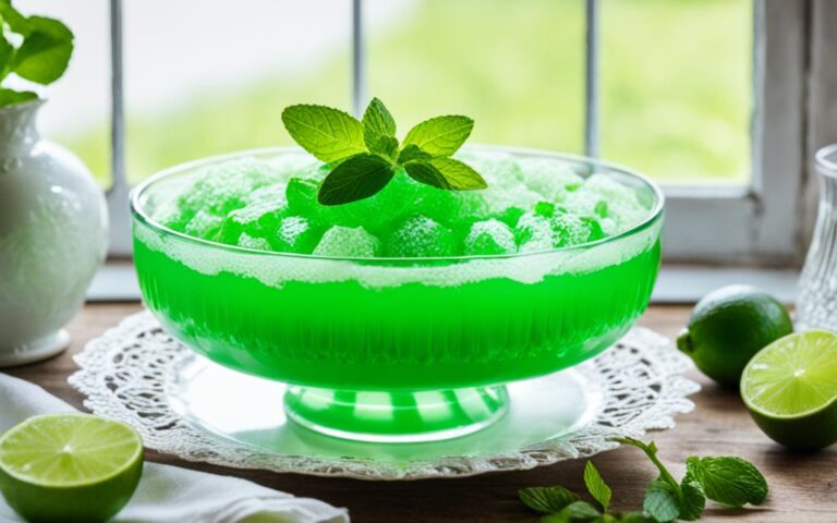 Grandma’s Classic Lime Green Jello Salad Recipe
