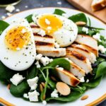 green salad protein