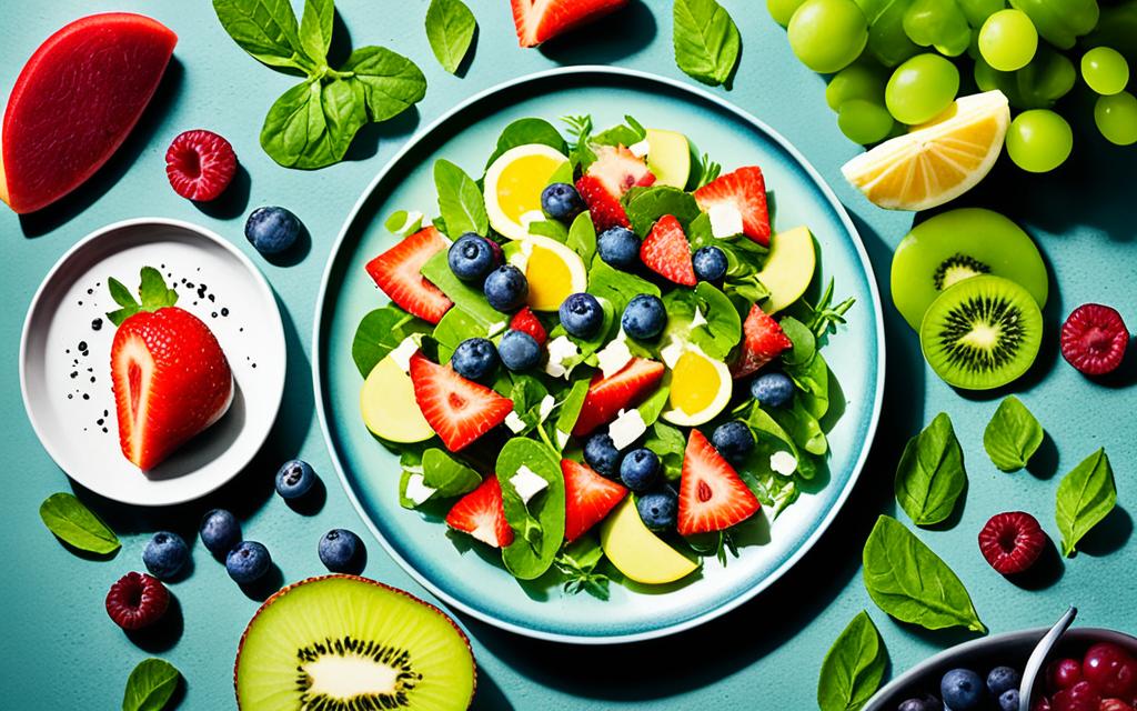 green salad recipe with fruit