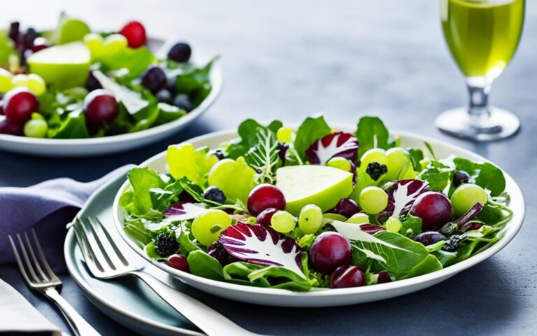 Green Salad with Grapes Recipe