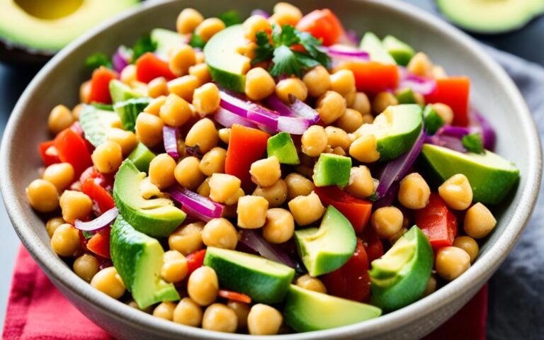 Savory High Protein Chickpea Salad Recipe