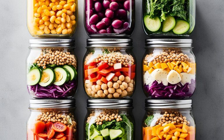 Convenient High Protein Mason Jar Salad Recipes