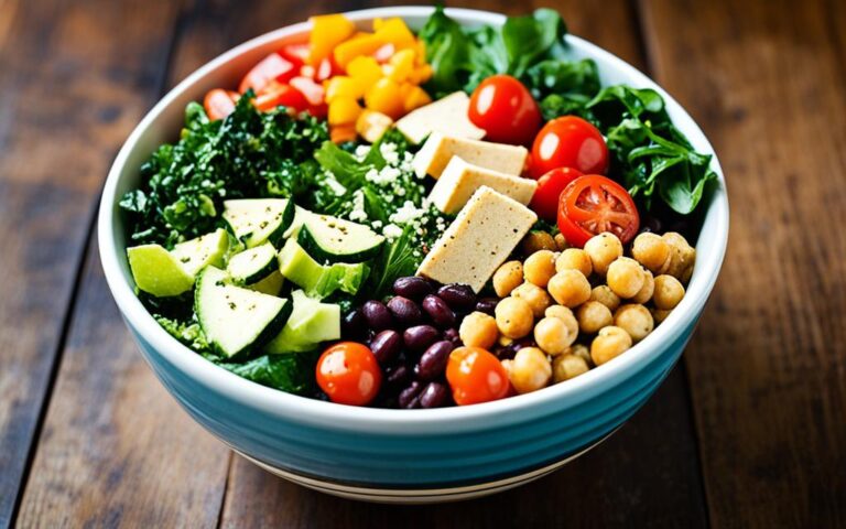 Healthy High Protein Vegetarian Salad Recipe