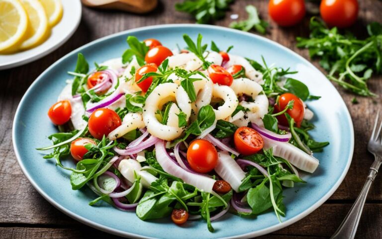 Traditional Italian Squid Salad Recipe