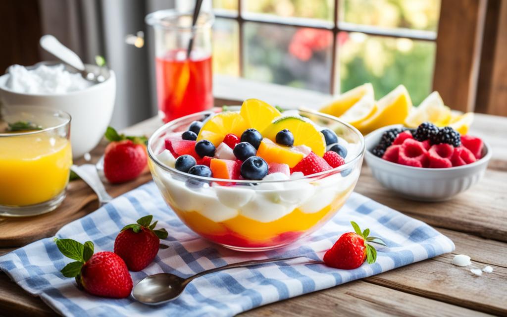 jello recipes with fruit and cool whip