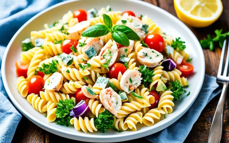 pasta crab salad recipe