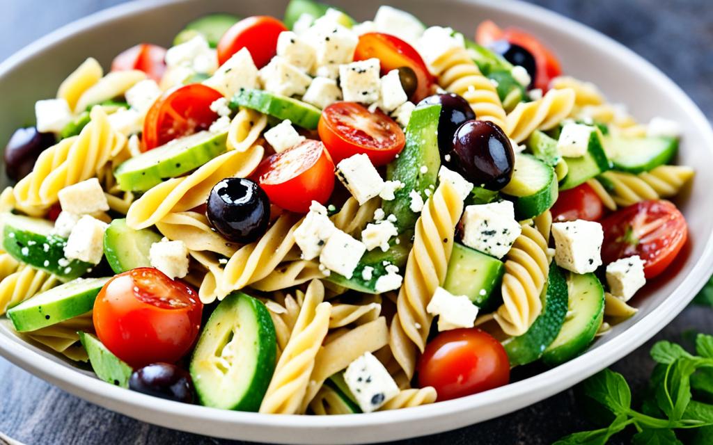 pasta salad protein