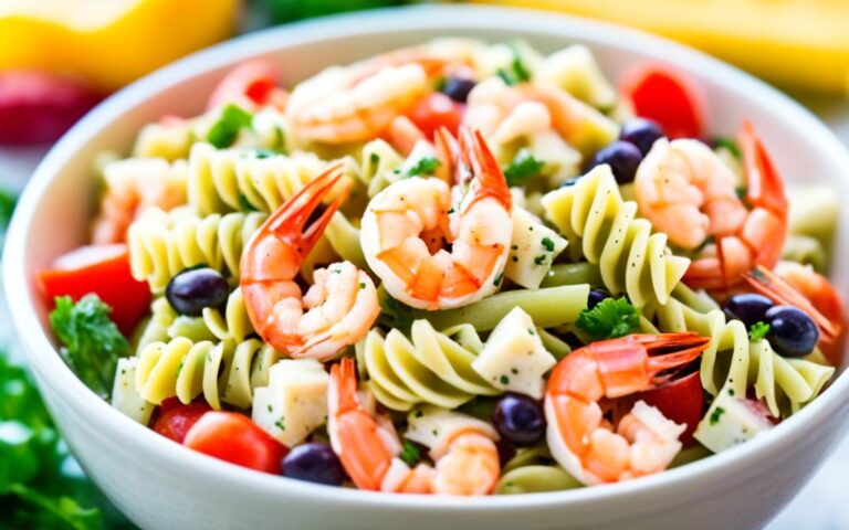 Easy Pasta Seafood Salad Recipe
