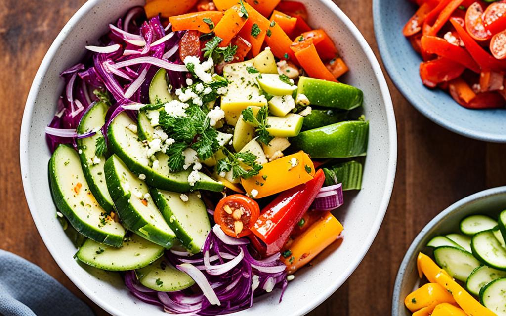 recipe marinated vegetable salad