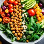 vegetarian salads with protein