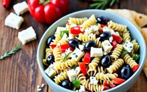 Festive Christmas Pasta Salad Recipe