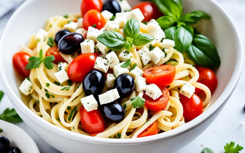 cold linguine pasta salad