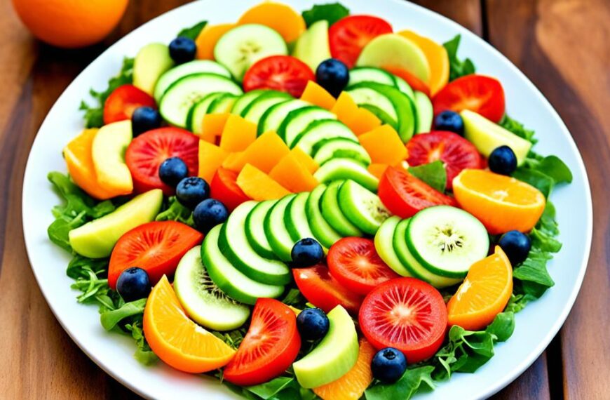 Easy Fruit and Vegetable Salad Recipe