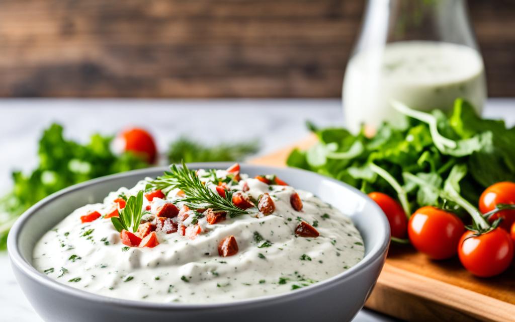 high protein ranch dressing