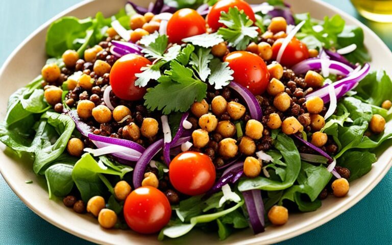 indian protein salad