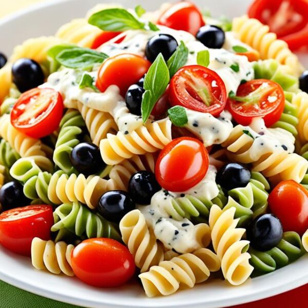 Pasta Salad with Olive Garden Dressing Recipe