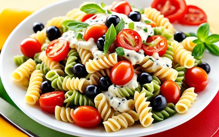 Pasta Salad with Olive Garden Dressing Recipe