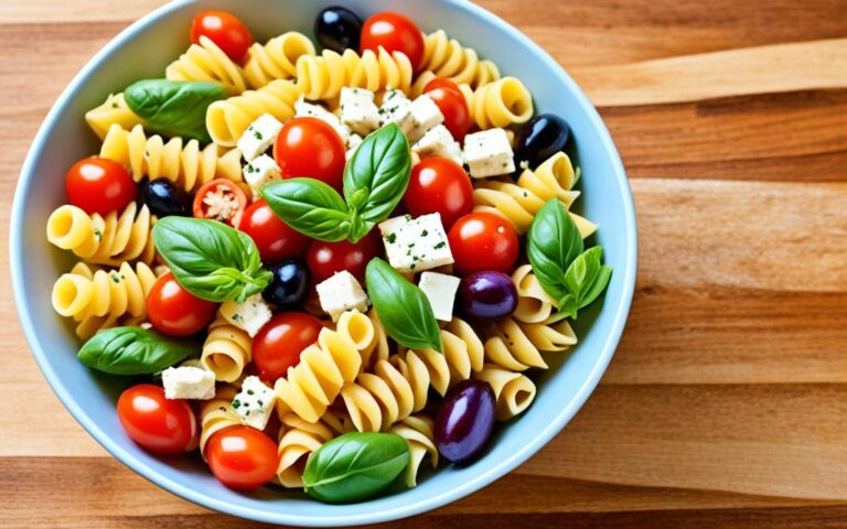 Fresh Pasta Salad with Basil Recipe