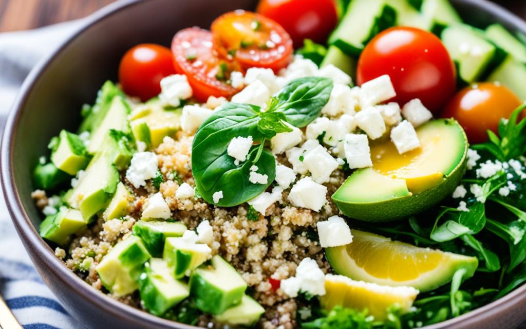 quinoa salad high protein
