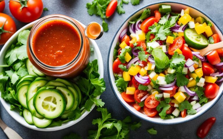 Zesty Salsa Salad Dressing Recipe