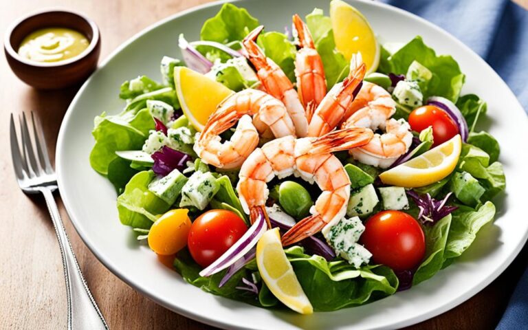 Fresh Seafood Salad with Real Crabmeat and Shrimp