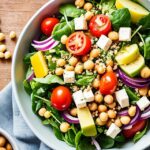 vegetarian salad recipes with protein