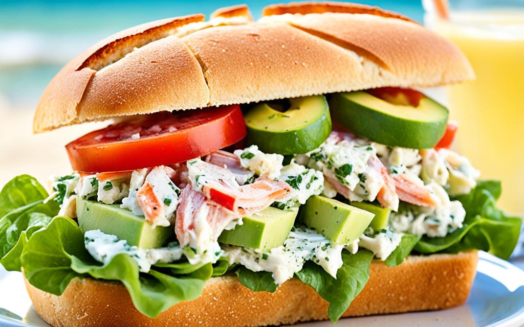 Crab Salad Sandwich