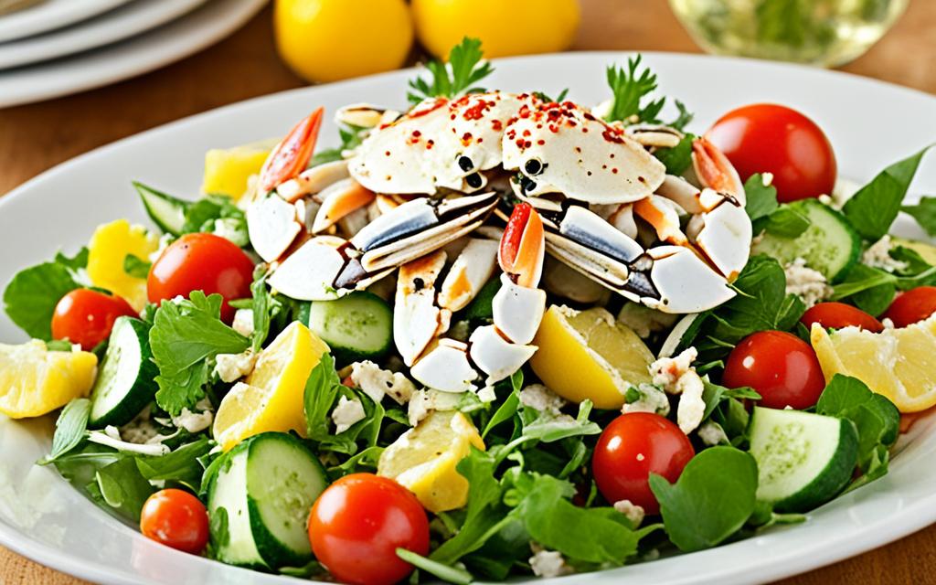 Light Crab Salad