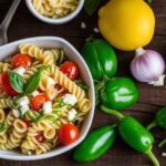 pasta salad recipe with feta cheese and italian dressing