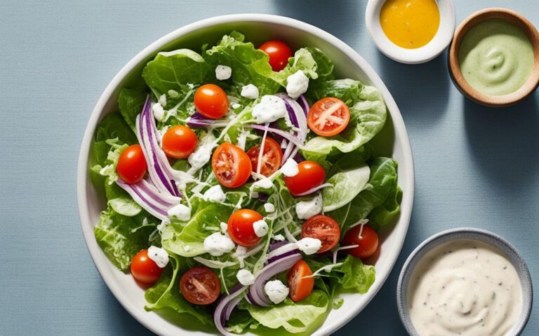 Fresh Salad Recipe with Ranch Dressing