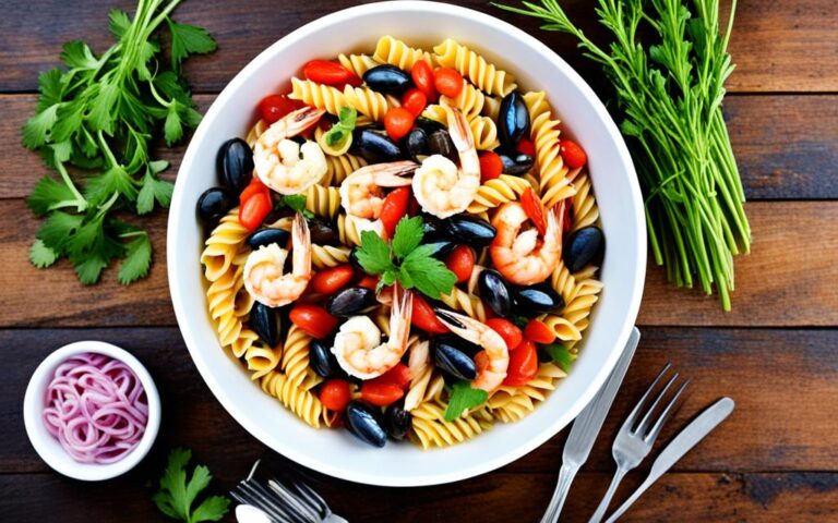 Italian Dressing Seafood Pasta Salad Recipe