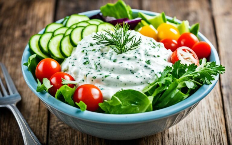 Creamy Tzatziki Salad Dressing Recipe