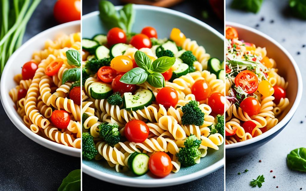 vegetable pasta salad