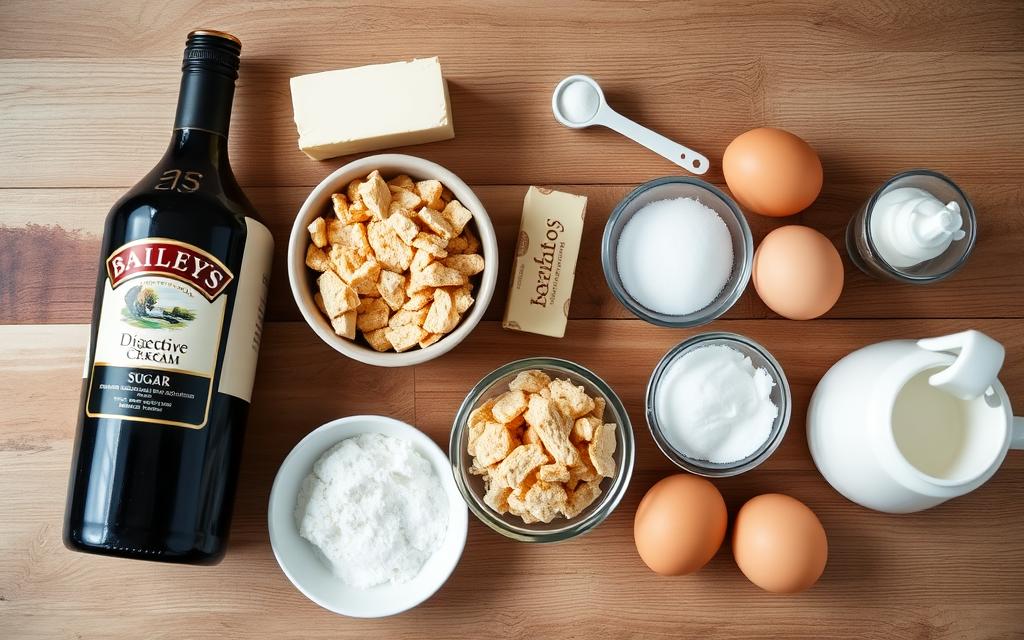 Baileys cheesecake ingredients