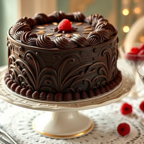 A Decadent Delight: Chocolate Cake Recipe from the 1920s