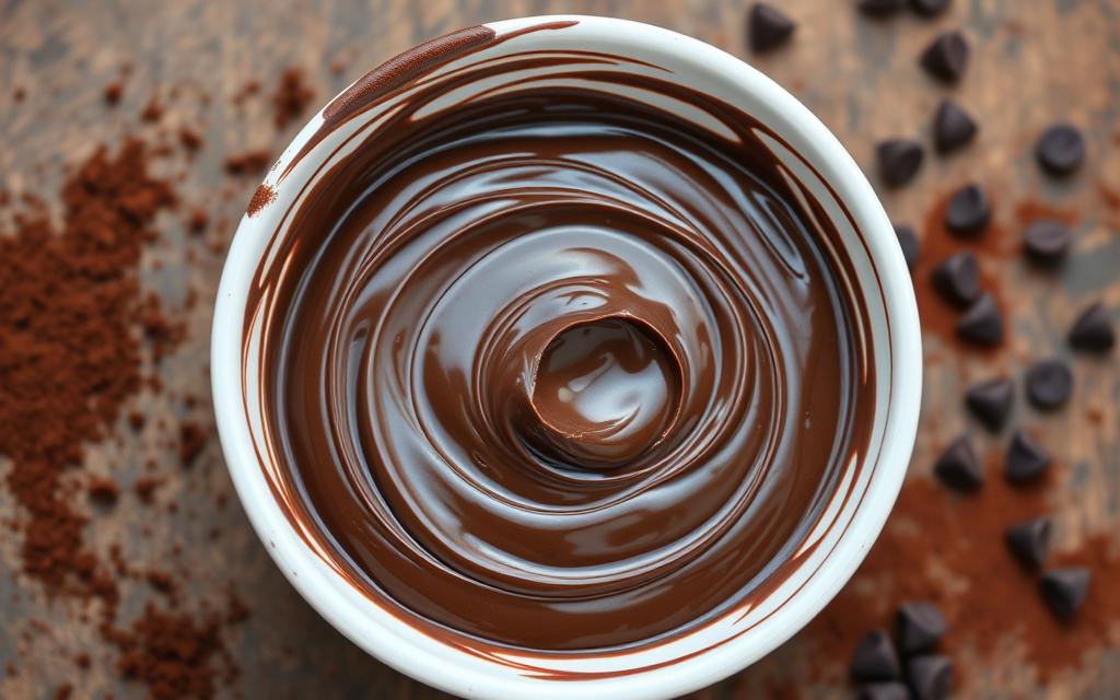 Chocolate cake batter