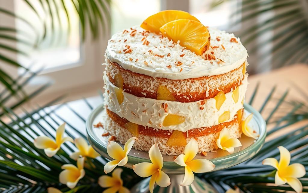 Coconut Pineapple Cake