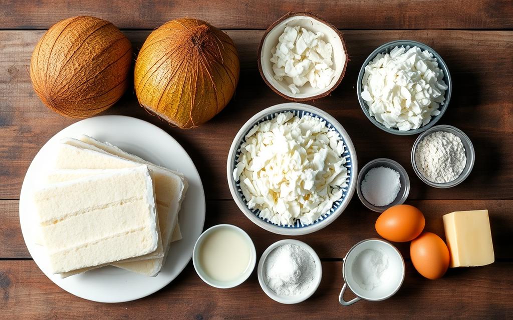 Ingredients for Coconut Poke Cake