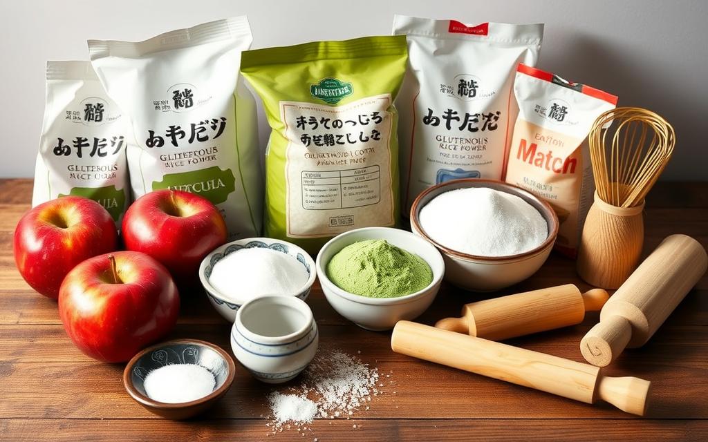 Japanese baking ingredients