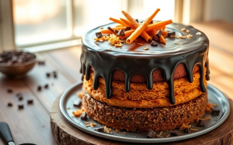 carrot and chocolate cake recipe