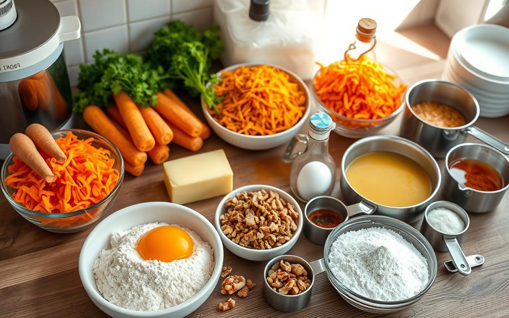 carrot cake ingredients