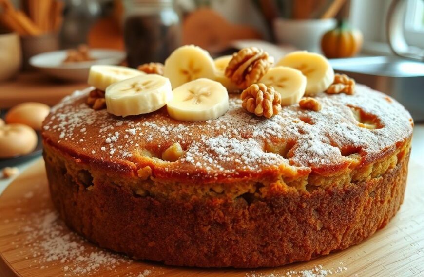 Sanjeev Kapoor’s Eggless Banana Walnut Cake Recipe: A Nutty Classic