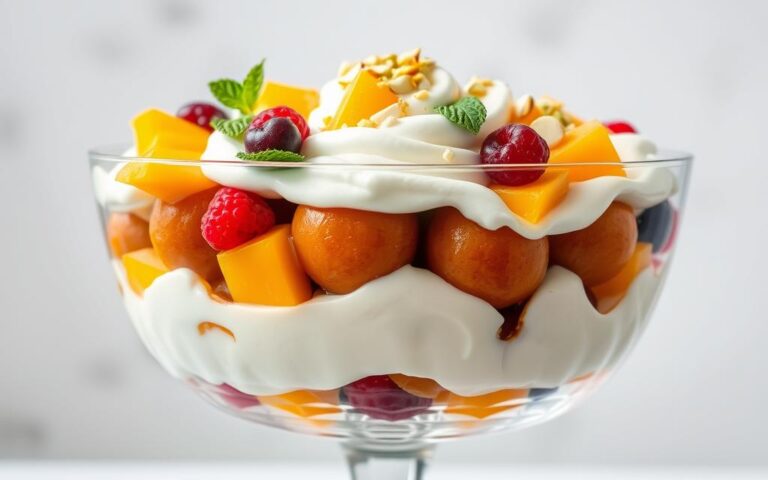 gulab jamun trifle recipe