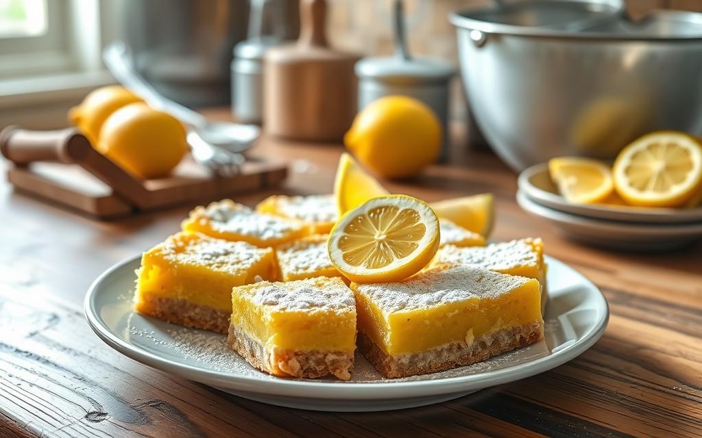 lemon bar recipe using cake mix