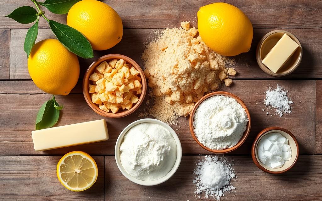 lemon shortbread ingredients