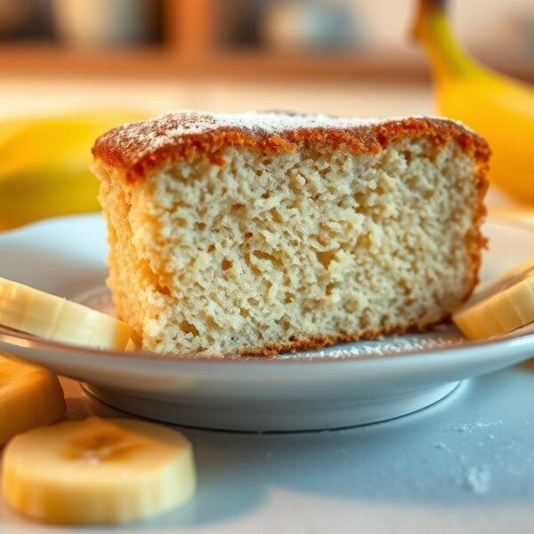 Fluffy and Light Banana Sponge Cake Recipe: A Perfect Treat